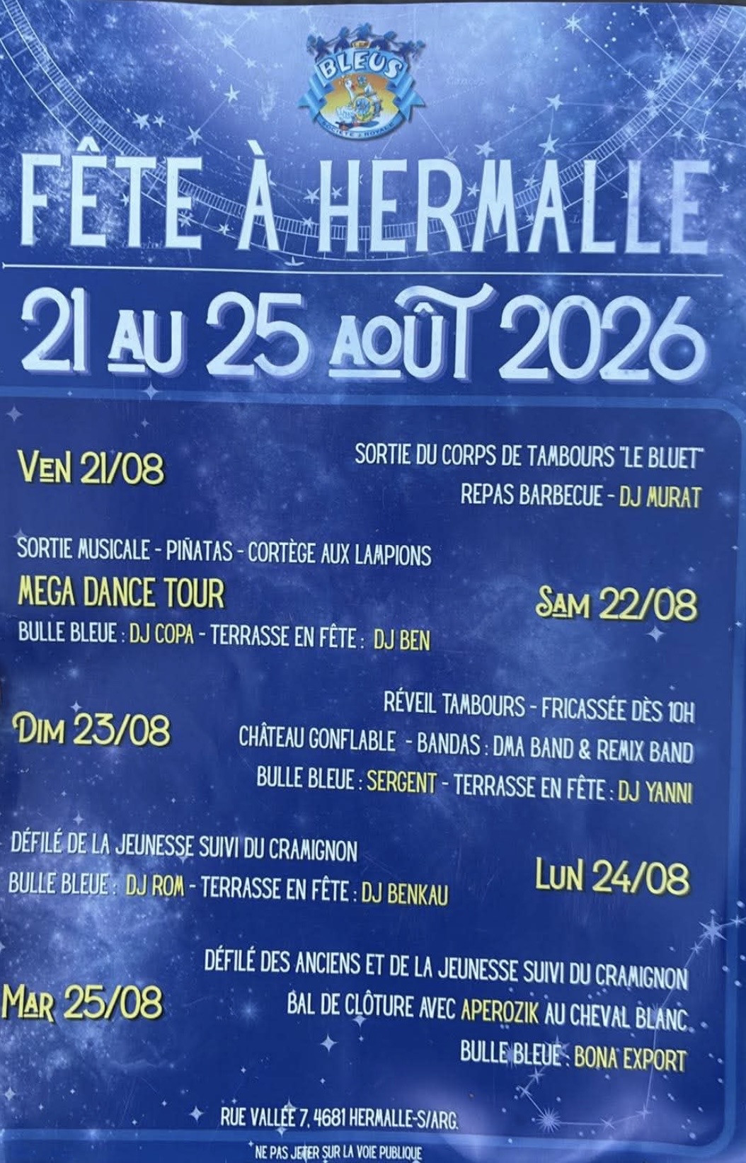 Photo de l'évènement Fête à Hermalle 